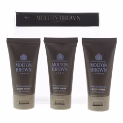Molton Brown White Sandalwood Gift Set: 3 X Body Wash 30ml