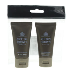 Molton Brown White Sandalwood Gift Set: 2 X Body Wash 30ml