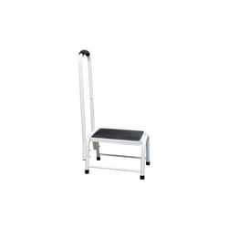 Safety Step Stool | Platform size: L26xW38xH28cm Handrail H: 89cm | Easylife
