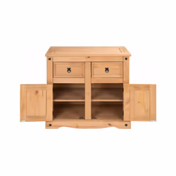 Corona Sideboard 2 Door 2 Drawer Solid Mexican Pine Furniture