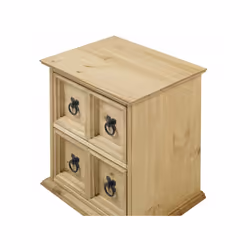 Corona 2x2 CD Unit Solid Pine Furniture