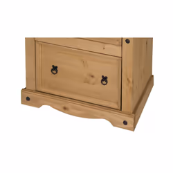 Corona 3 Drawer Wide Chest Solid Pine Bedroom Furniture