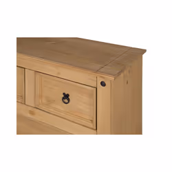 Corona 2 + 2 Drawer Chest Solid Pine Bedroom Furniture