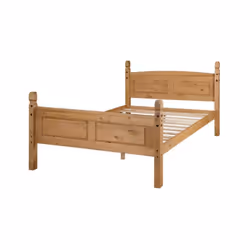 Corona 4'6" High Foot End Double Bed Frame Bedroom Furniture