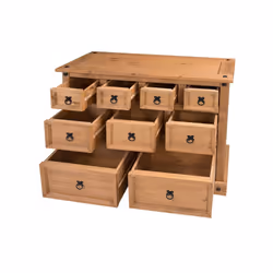 Corona Merchants Chest Sideboard Solid Wood Pine Furniture