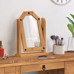 Corona Single Mirror Solid Pine Furniture