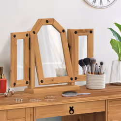 Corona Triple Mirror Solid Pine Furniture