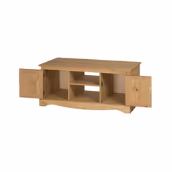 Corona TV Unit 2 Door Media Wide Screen  DVD Solid Pine Furniture