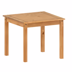 Corona Dining Table and 2 Chairs Rio Square Set Solid Pine Furniture