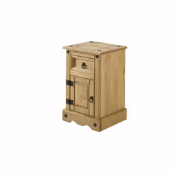Mercers Furniture Corona 1 Door 1 Drawer Bedside