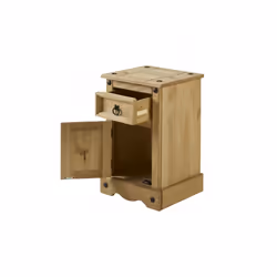 Mercers Furniture Corona 1 Door 1 Drawer Bedside