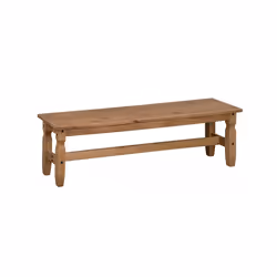 Corona 5'0" Dining Bench Solid Pine Furniture