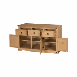 Corona Sideboard Large 3 Door 3 Drawer dining room Furniture