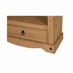 Corona 1 Drawer Bookcase Solid Pine furniture