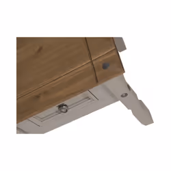 Corona Grey Wax 1 Drawer Lamp Table Coffee Table Pine Furniture