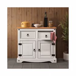 Corona White 2 Door Sideboard
