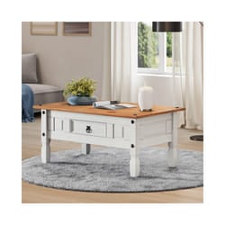 Corona White Coffee Table