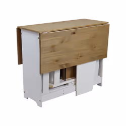 Corona White Butterfly Dining Set