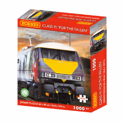 Hornby Class 91 âFor The Fallen' 1000 Piece Jigsaw Puzzle