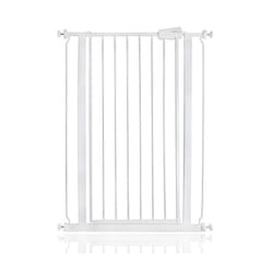 Safetots Extra Tall Pressure Fit Gate - White, 75cm - 82.6cm