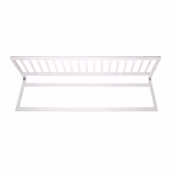 Safetots Extra Wide Wooden Bed Rail - White