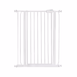 Safetots Extra Tall Pressure Fit Gate - White, 81.4cm - 89cm
