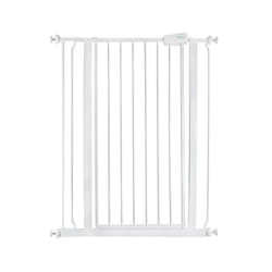 Safetots Extra Tall Pressure Fit Gate - White, 81.4cm - 89cm