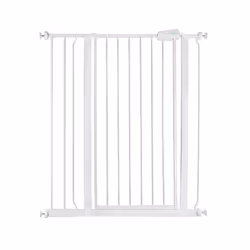 Safetots Extra Tall Pressure Fit Gate - White, 87.9cm - 95.5cm