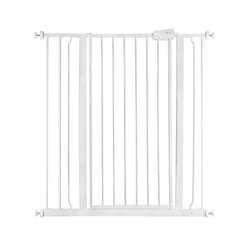 Safetots Extra Tall Pressure Fit Gate - White, 94.3cm - 101.9cm