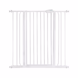 Safetots Extra Tall Pressure Fit Gate - White, 100.8cm - 108.4cm