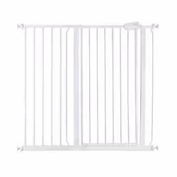 Safetots Extra Tall Pressure Fit Gate - White, 107.4cm - 115cm