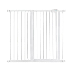 Safetots Extra Tall Pressure Fit Gate - White, 107.4cm - 115cm