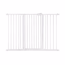 Safetots Extra Tall Pressure Fit Gate - White, 133.2cm - 140.8cm