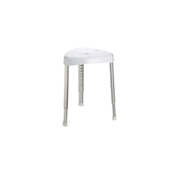 Heavy Duty Corner ShowerBath Stool Mobility aid Adjustable Height 21 Stone max User Weight