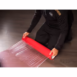 Temporary Hard Wooden Floor Self Adhesive Protector Film Protection Roll x 100m