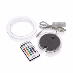 BiOrb LIFE 15L White Aquarium Fish Tank with Multi Colour LED Lighting and Heater Pack