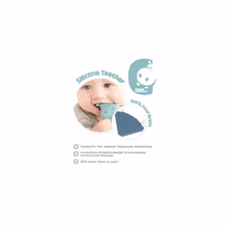 Animal Teethers | Teething Rings with Integrated Gel Applicator | Soft Silicone Design | 100% BPA and Phthalate-Free | Darcy The Elephant