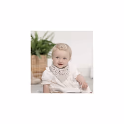 Teething Bibs for Toddlers and Babies - Bandana Style Dribble Bib with Silicone Teether - Multi Award Winning Neckerchew - Super Hygienic +