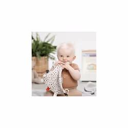 Cheeky Chompers Baby Blanket Comforter with Silicone Teething Section & Sensory Aids - 4in1 Comfortchew - Perfect Baby Gifts & Essential for Newborn -