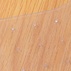 HOMCOM Office Carpet Protector Chair Mat Spike Non Slip Studs Frosted - Additional view 5