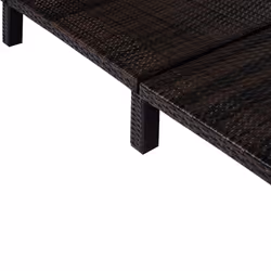 Outsunny Garden Rattan Furniture Recliner Lounger Sun Reclining Daybed Patio - Additional view 7