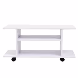 HOMCOM Modern TV Stand Entertainment Center Storage Console Cabinet