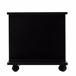 HOMCOM Modern TV Cabinet Stand Storage Shelves Table Mobile Bedroom