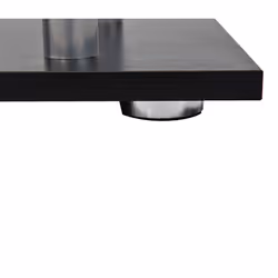 Homcom 4-Tier S-Shaped Bookcase | Black Room Divider Shelves