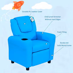 Homcom Kids Recliner Armchair - Additional view 4