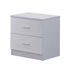 3pc Homcom Bedroom Furniture Set | wardrobe, chest of drawers & nightstand