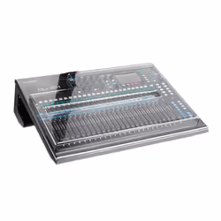 Decksaver DSP-PC-QU24, Cover, Audio mixer, Polycarbonate (PC), Transparent, Allen & Heath, 640 mm