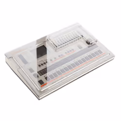Decksaver DS-PC-TR707, Mixer/controller cover, Transparent, Polycarbonate (PC), Roland TR-707, 250 mm, 387 mm
