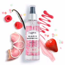 Glazed Raspberry Scented Body Mist, Formulated With Natural Fruit Extracts Which Offer a Burst of Fragrance, FastDrying Refreshment Throughout the Day