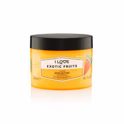 I LOVE Exotic Fruit, Butter, Moisturizing, Nourishing, Regenerating, Smoothing, Softening, 300 ml, Coconut, Shea butter, B5,  ...